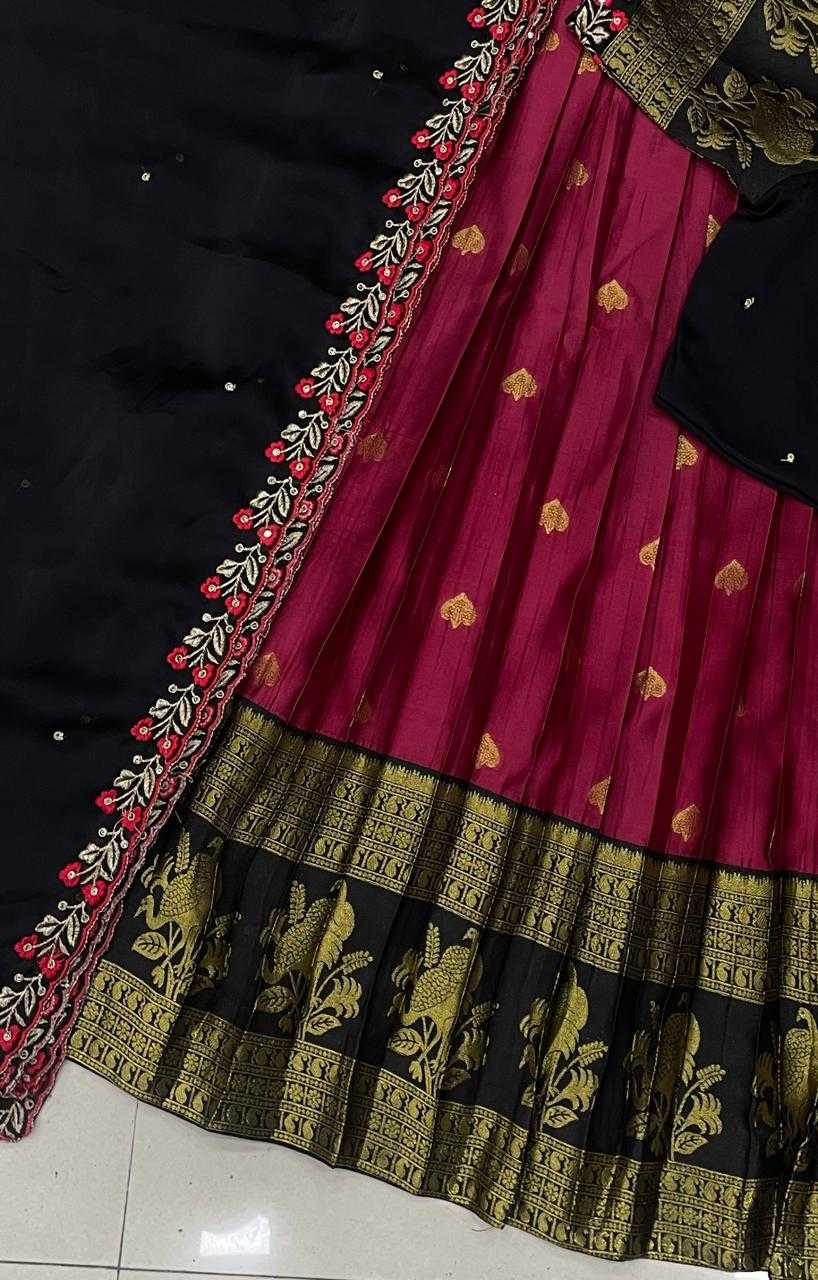Nandita Kanjivaram Silk Traditional Lehenga