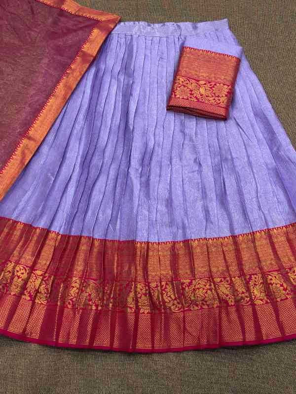 Kanjivaram Silk Designer Lehenga