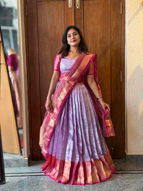 Kanjivaram Silk Designer Lehenga