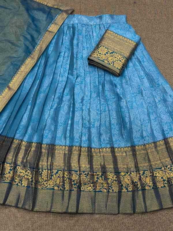 Kanjivaram Silk Designer Lehenga