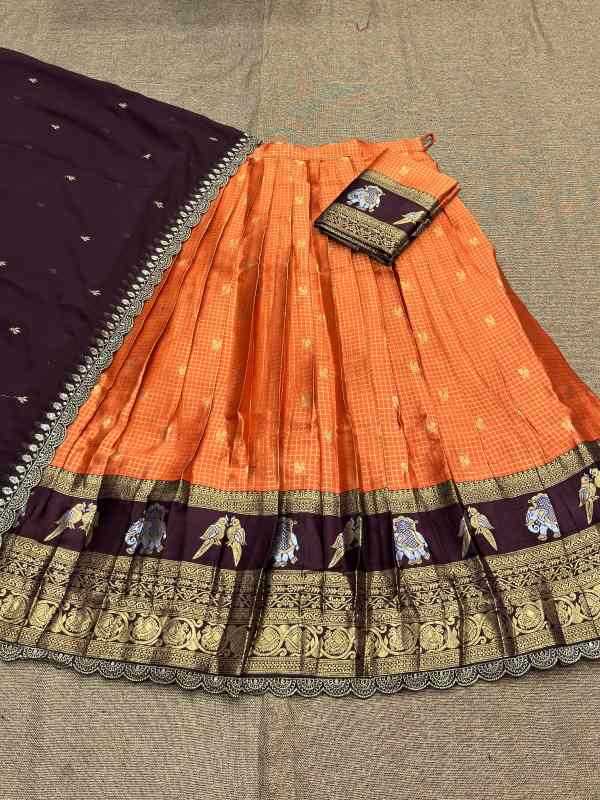 Silk Traditional Lehenga