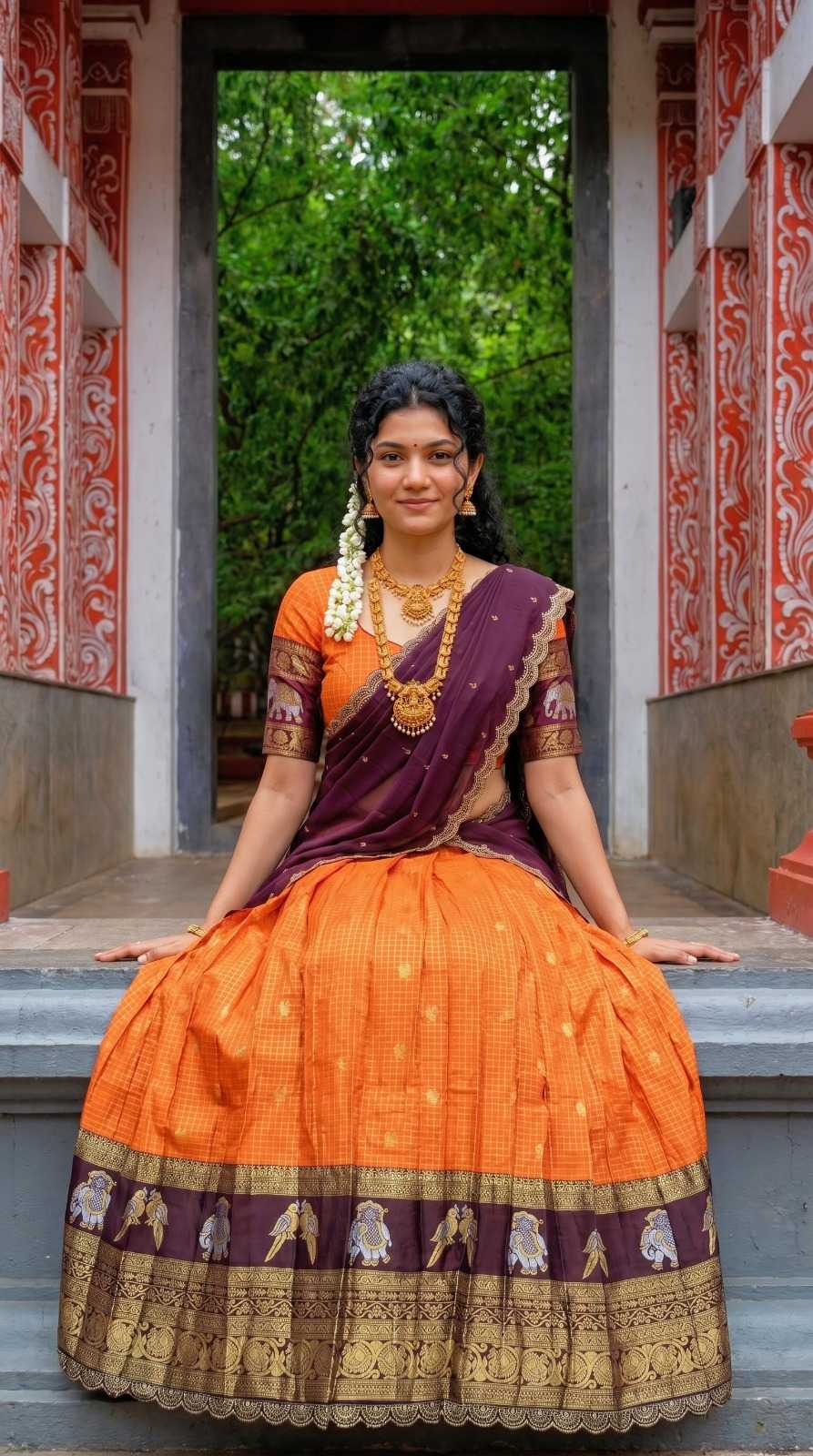 Silk Traditional Lehenga