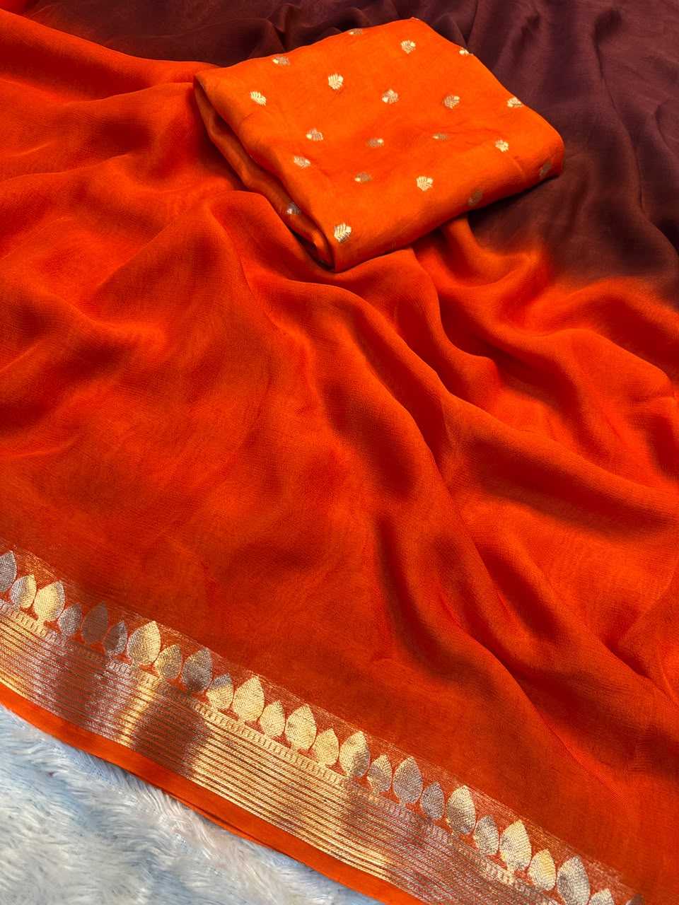 Georgette Fancy Saree