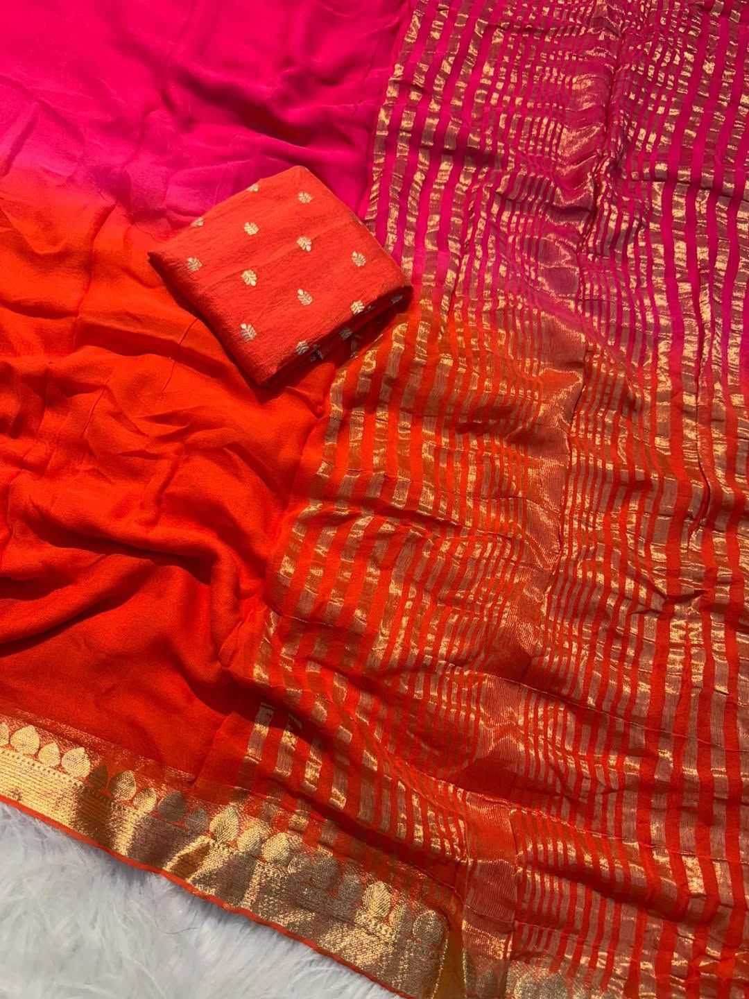 Georgette Fancy Saree