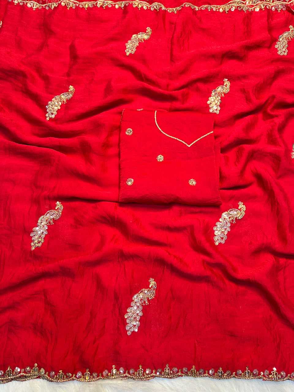 Rangoli Silk Party Wear Saree