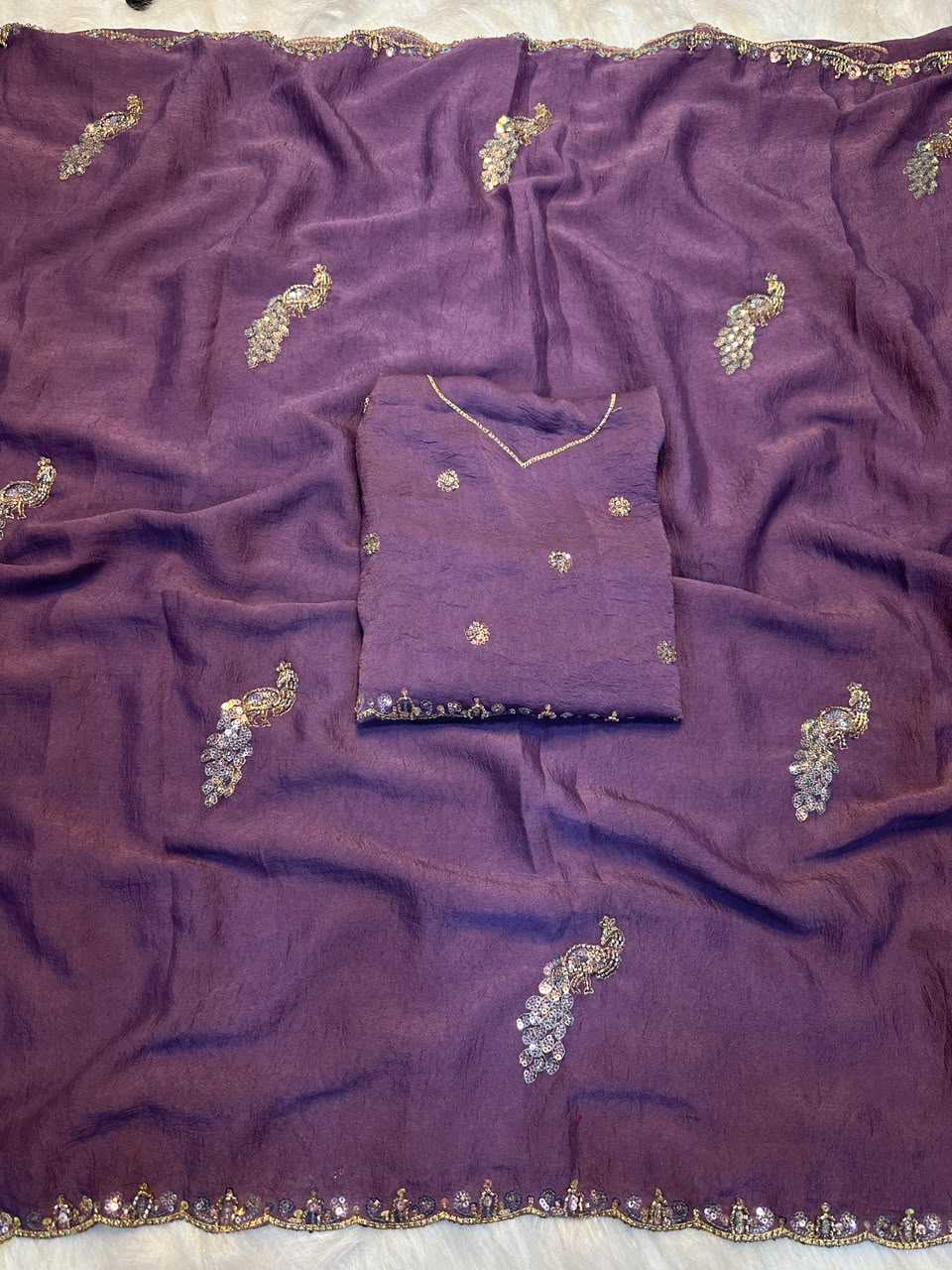 Rangoli Silk Party Wear Saree