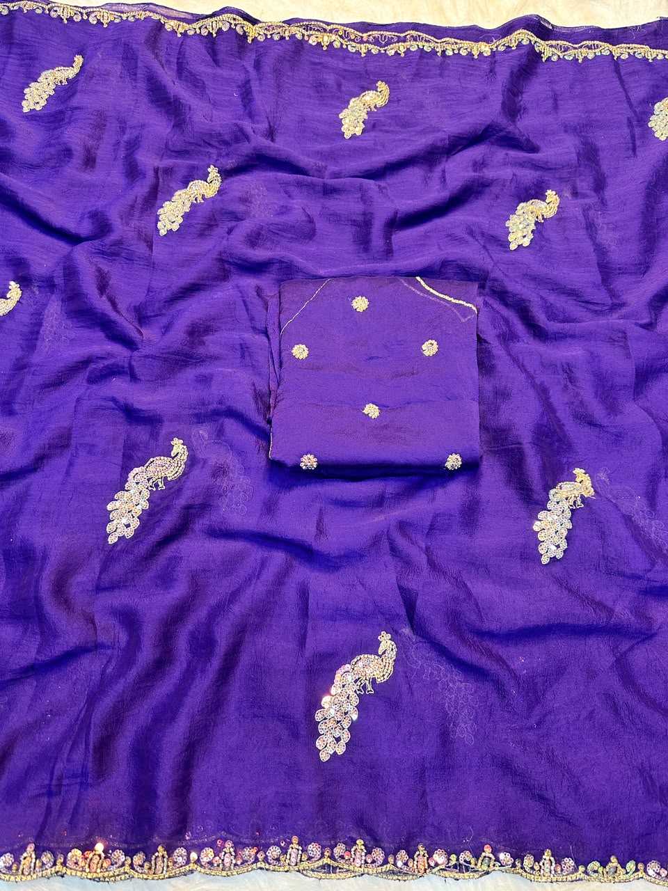 Rangoli Silk Party Wear Saree