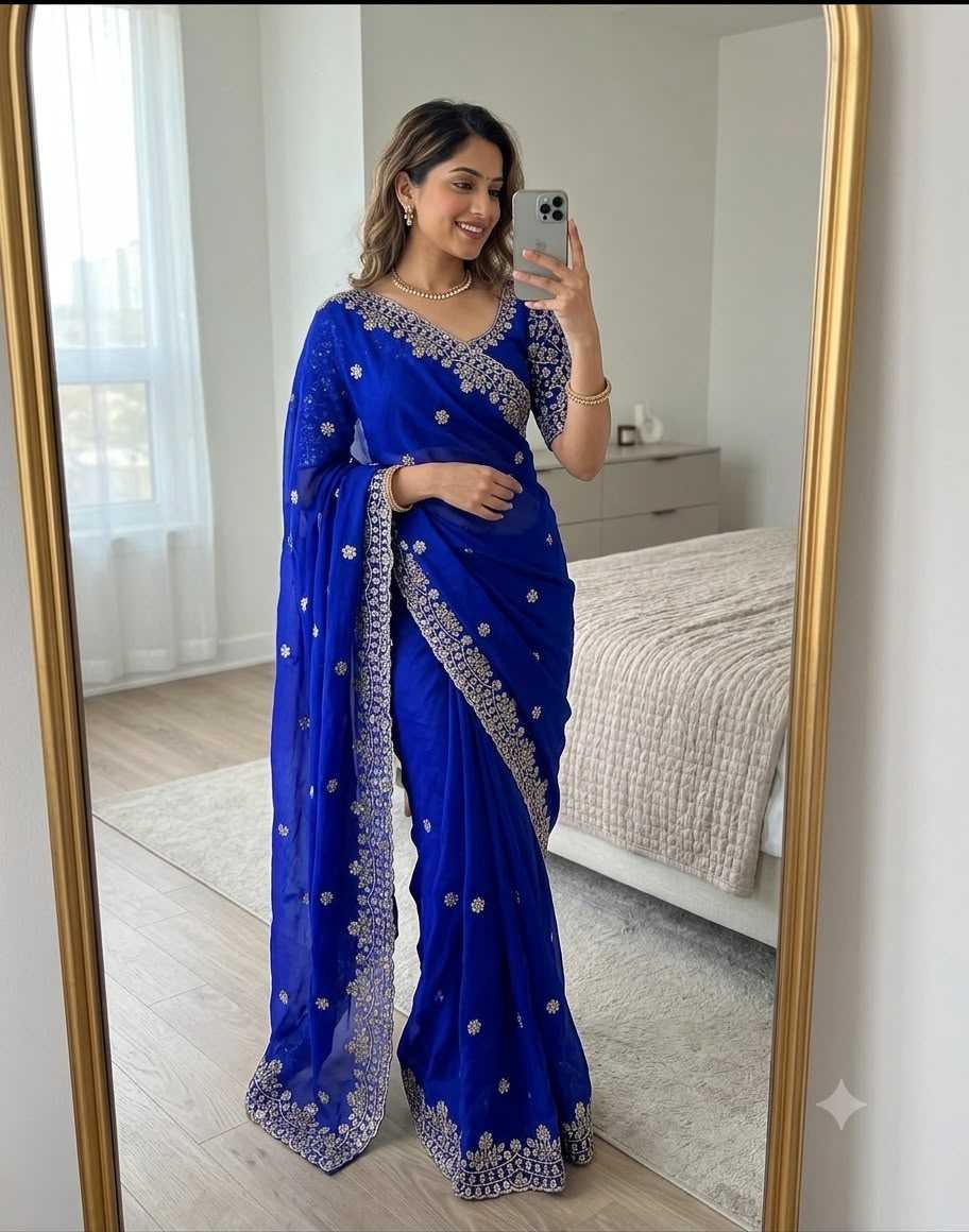 Sequin Saree