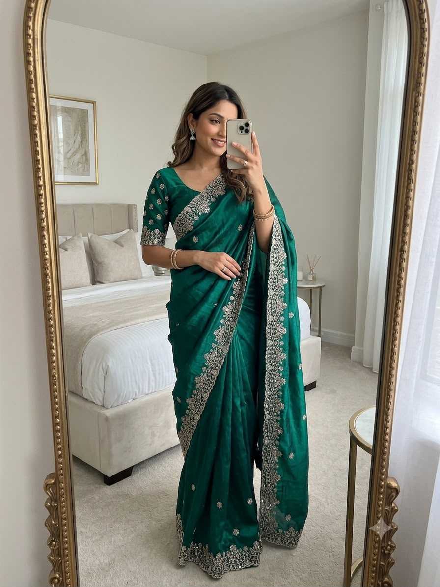 Sequin Saree