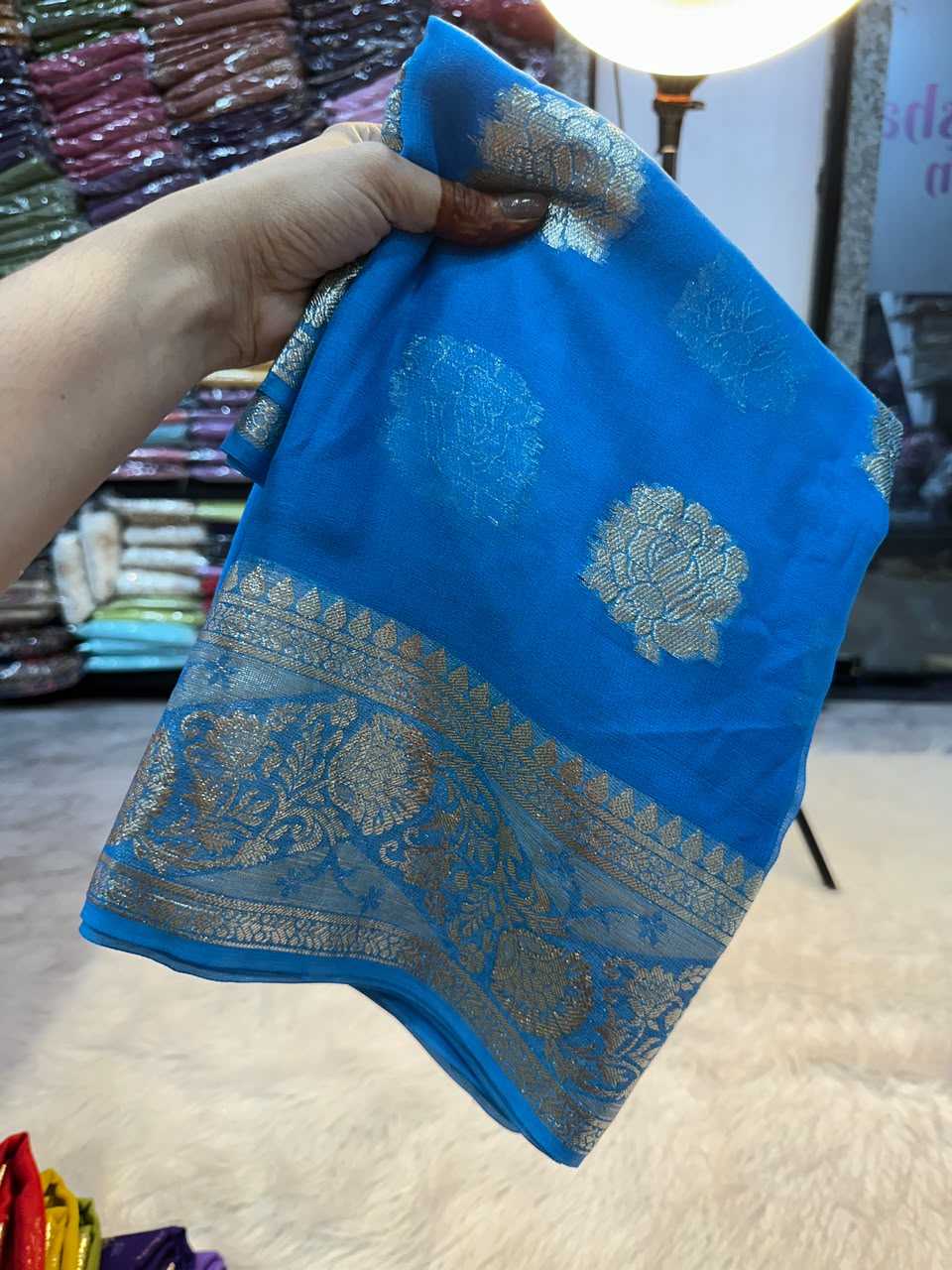 Viscose Georgette Saree