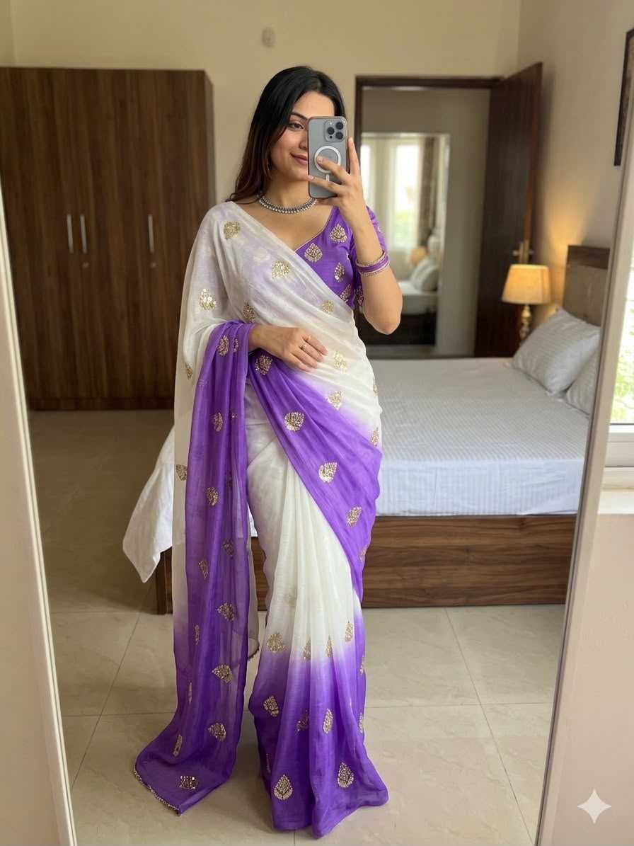 Cotton Party Wear Saree