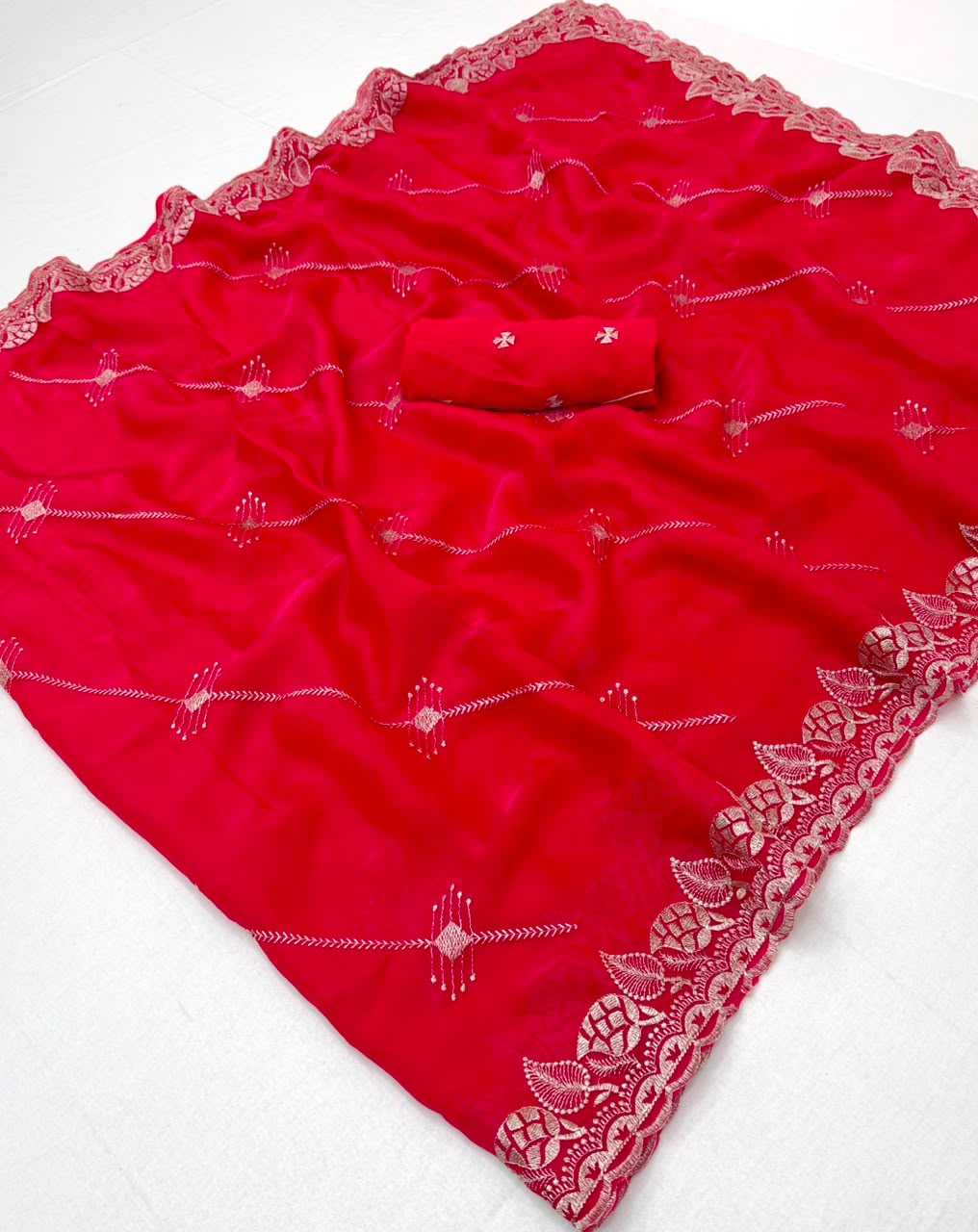 Space Silk Designer Saree