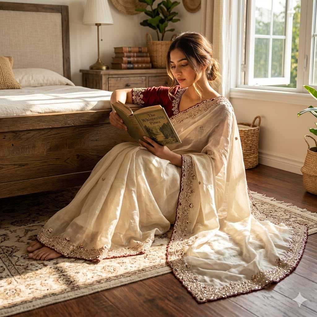 Crunchi Designer Saree