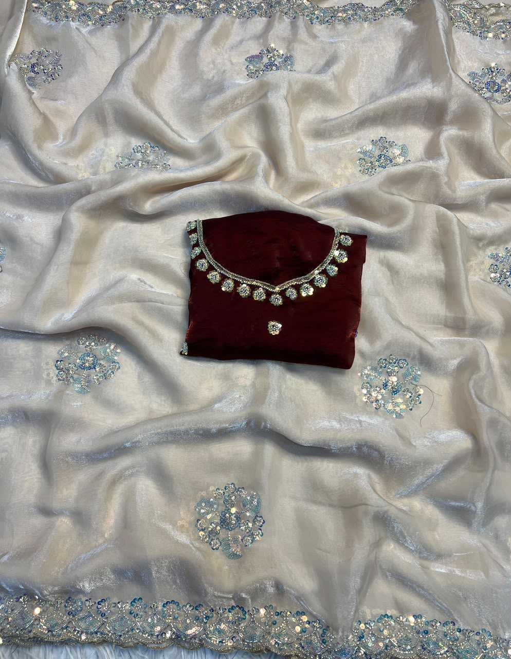 Rangoli Silk Party Wear Saree