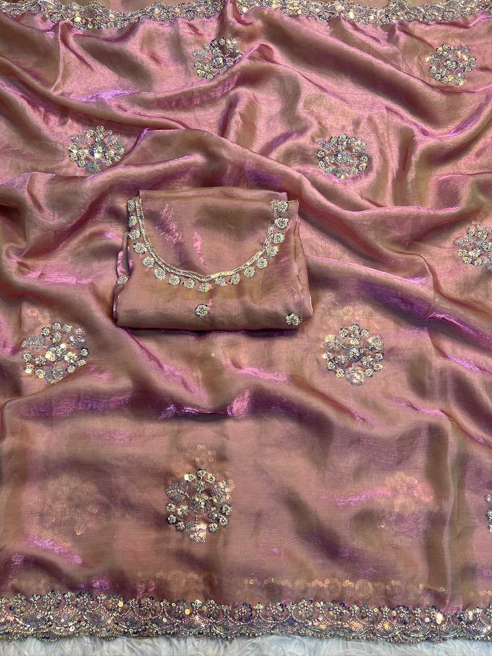 Rangoli Silk Party Wear Saree