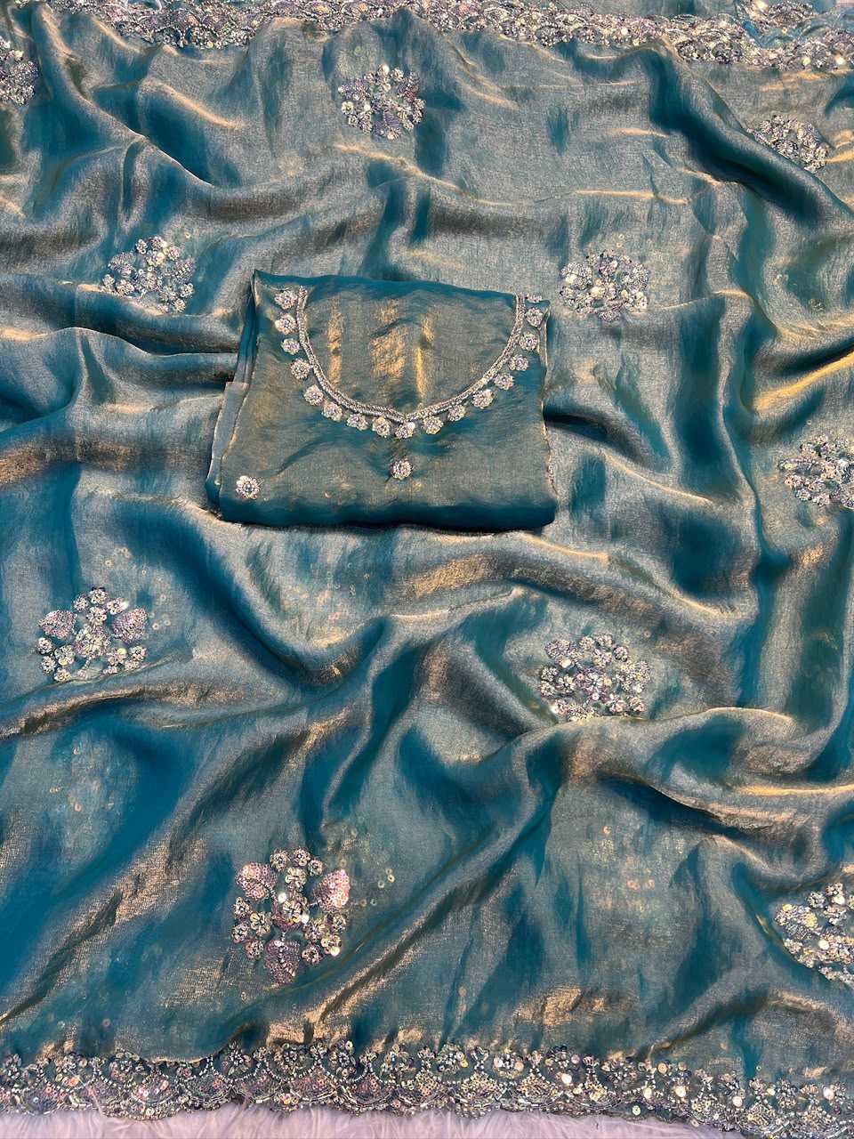 Rangoli Silk Party Wear Saree
