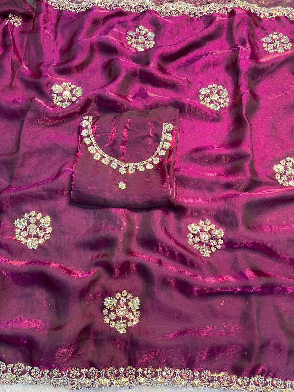 Rangoli Silk Party Wear Saree