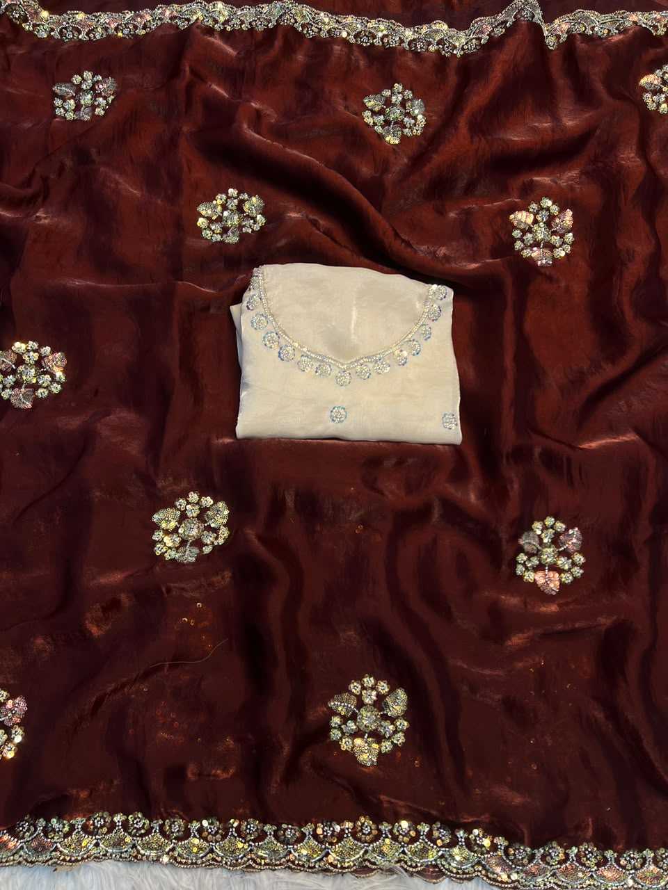 Rangoli Silk Party Wear Saree