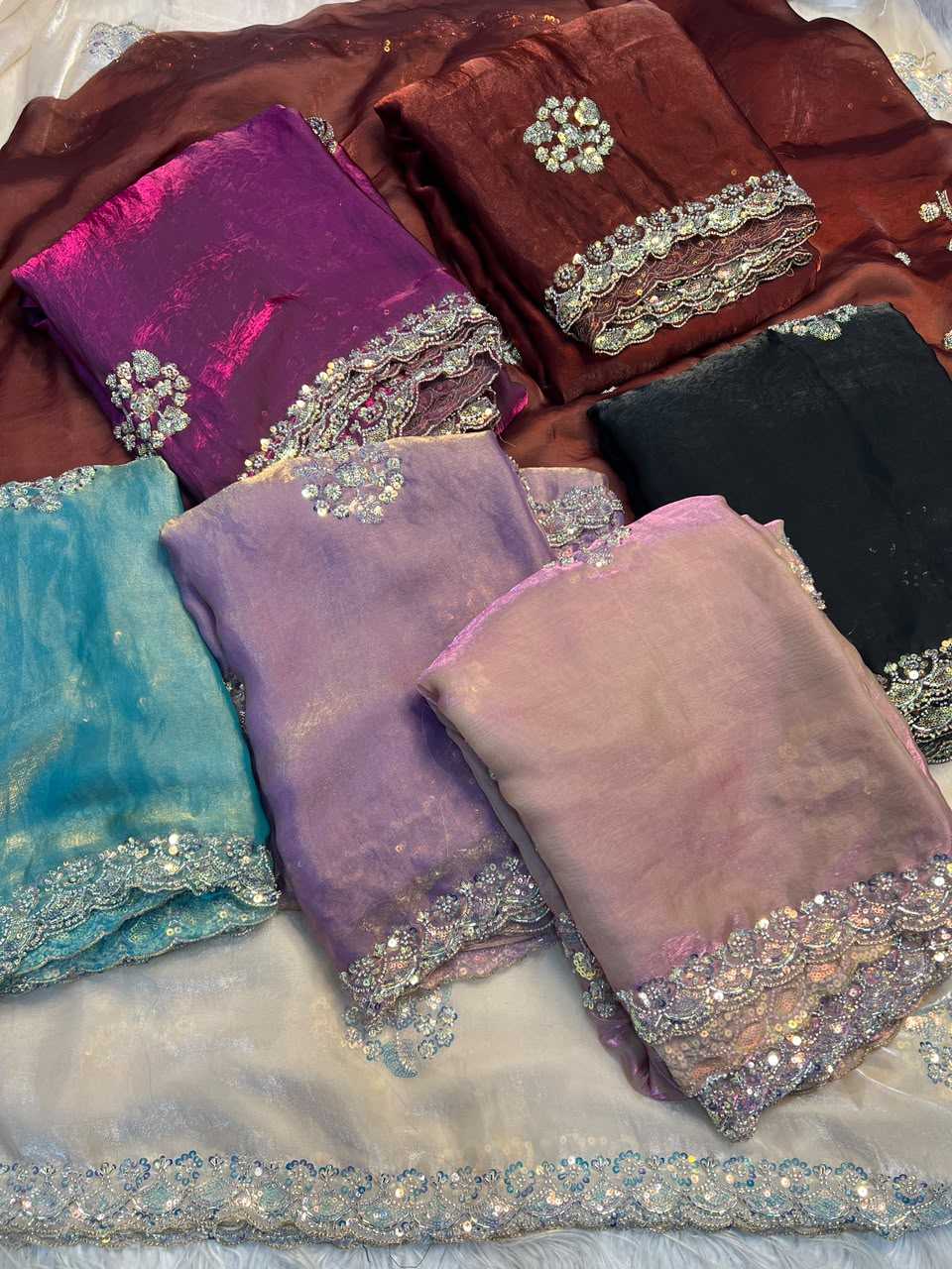 Rangoli Silk Party Wear Saree