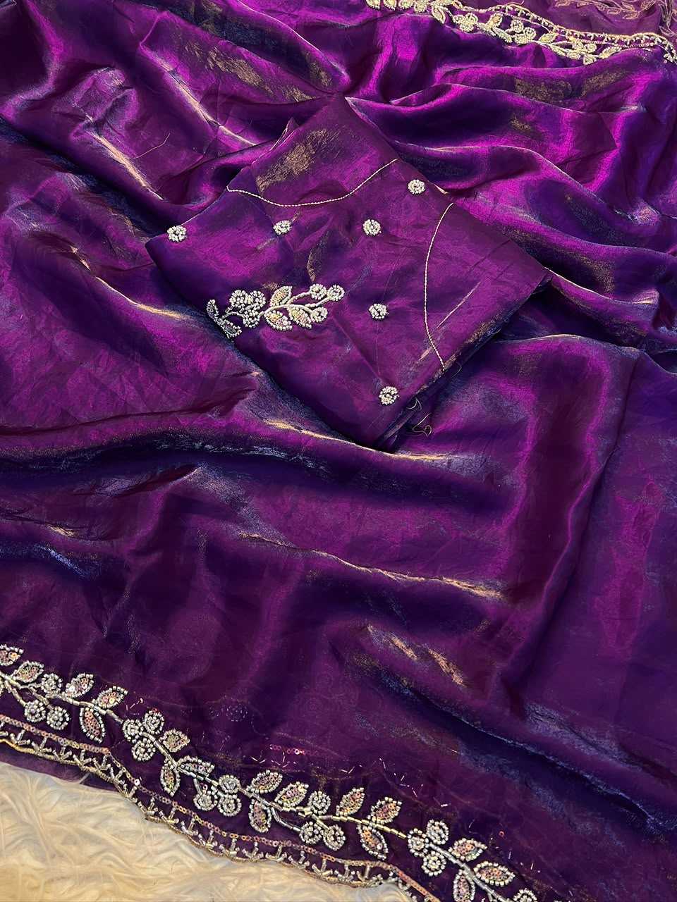 Space Silk Party Wear Saree