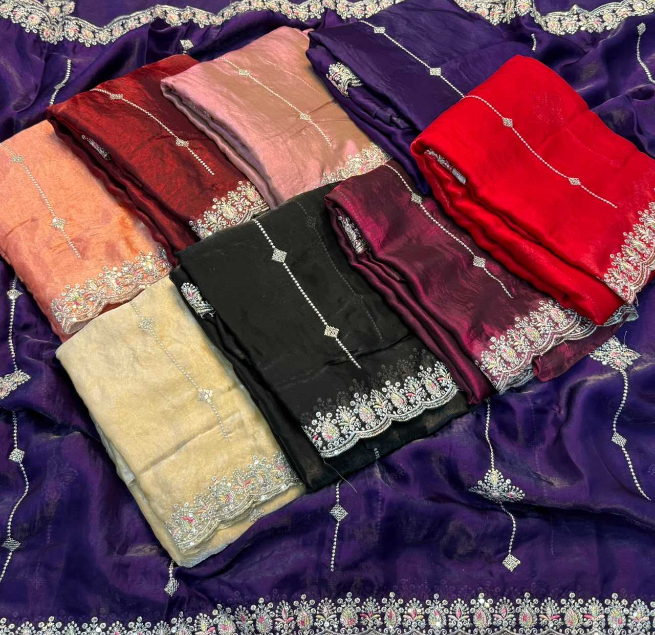 Space Silk Traditional Saree