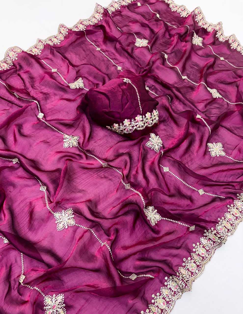 Space Silk Traditional Saree