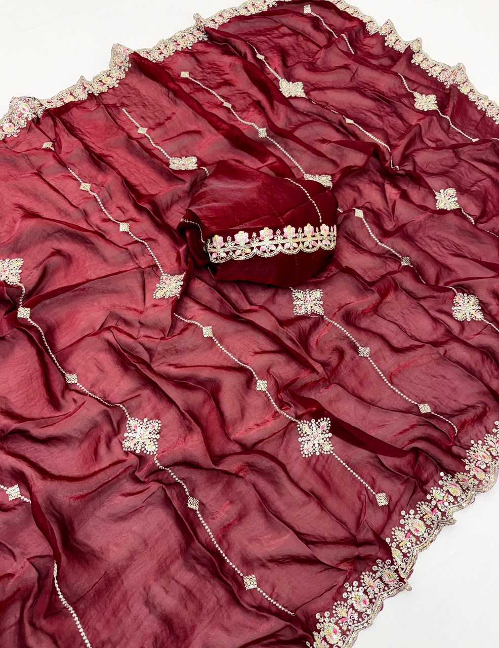 Space Silk Traditional Saree
