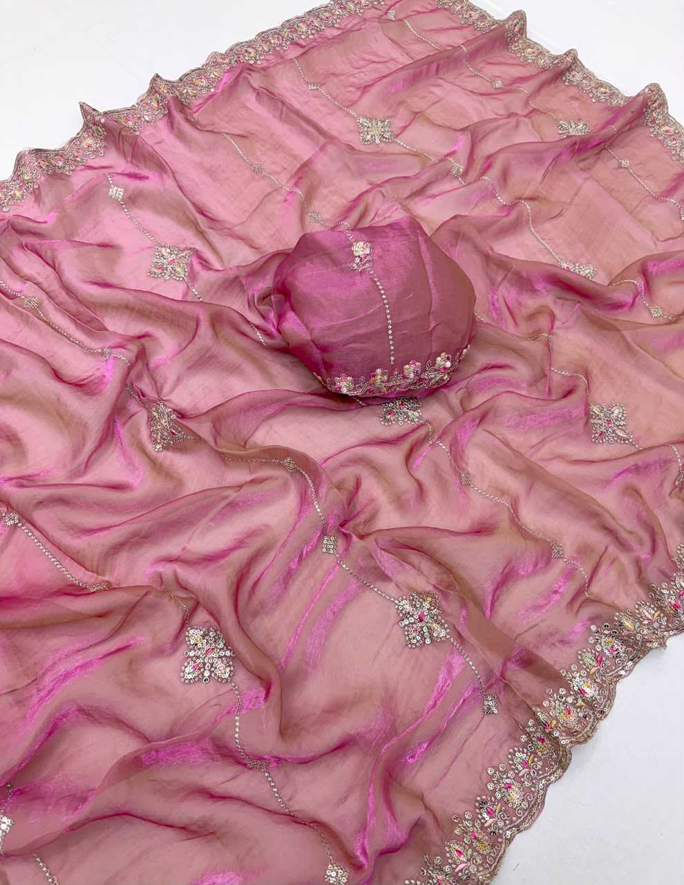 Space Silk Traditional Saree