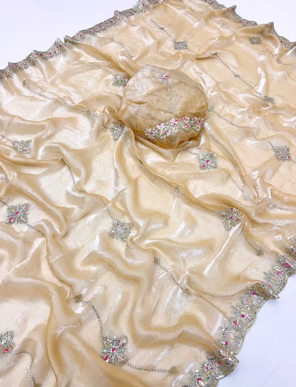 Space Silk Traditional Saree