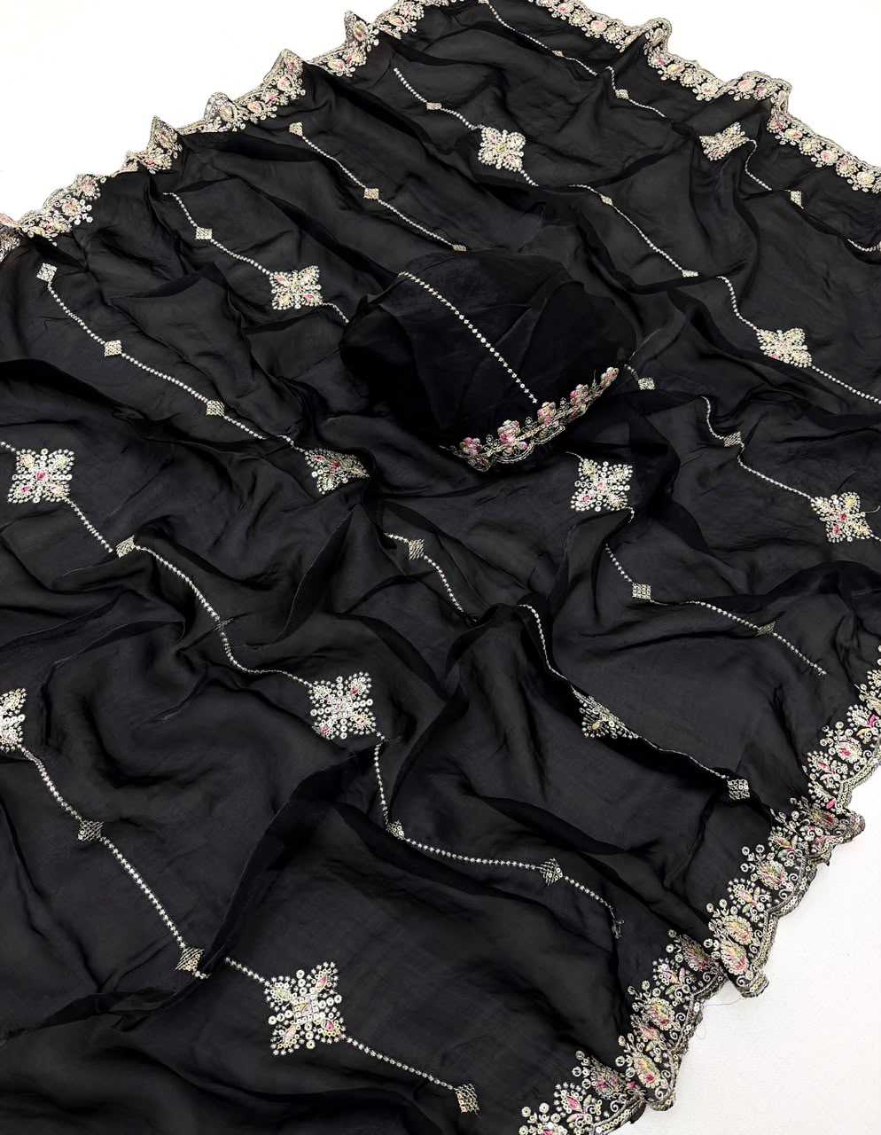 Space Silk Traditional Saree