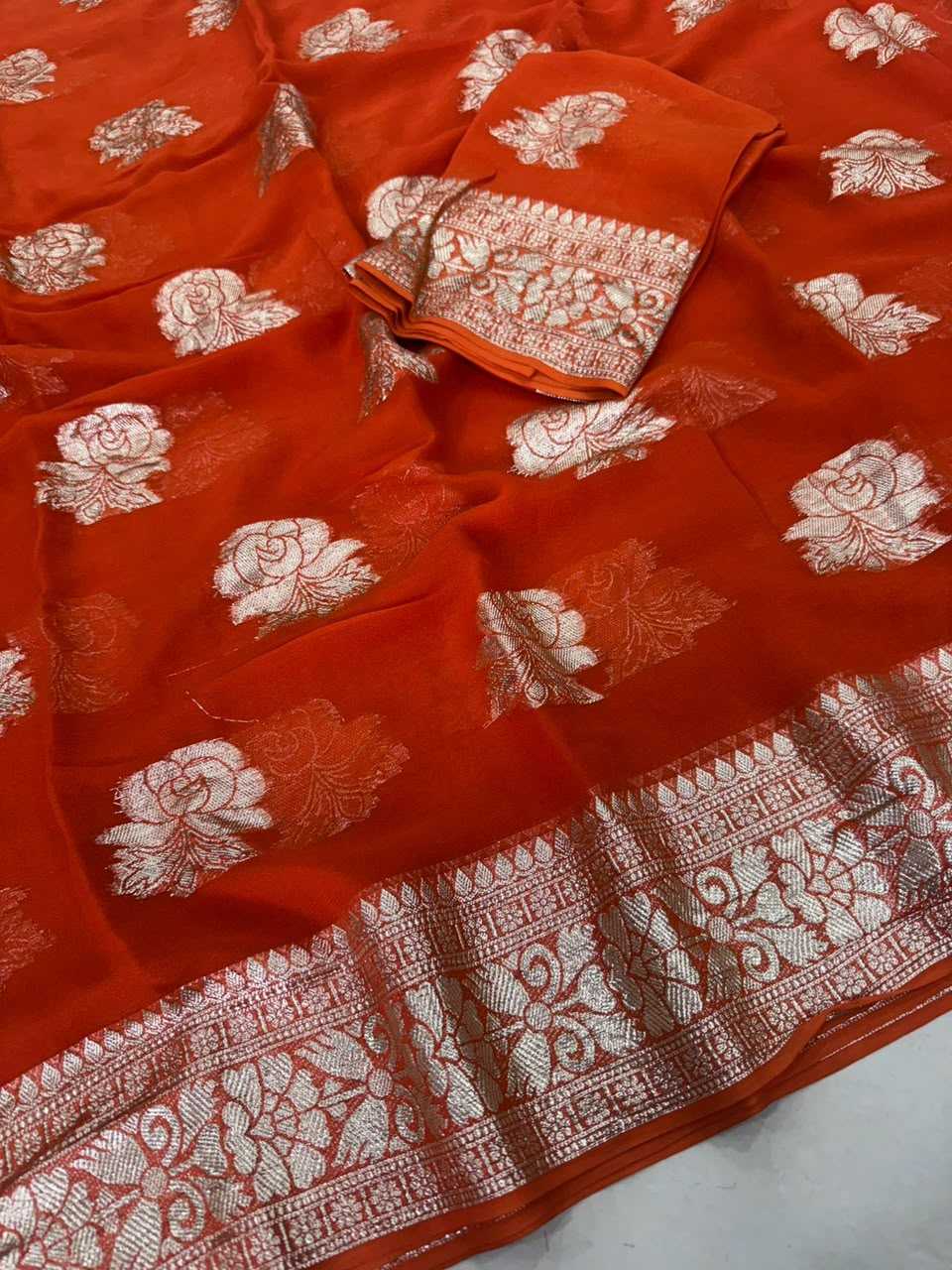 Georgette Saree