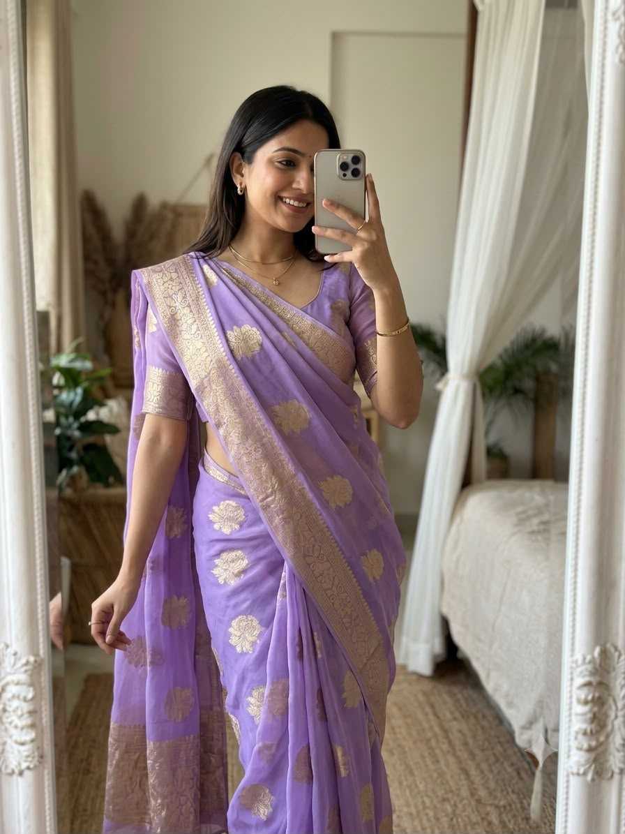 Georgette Saree