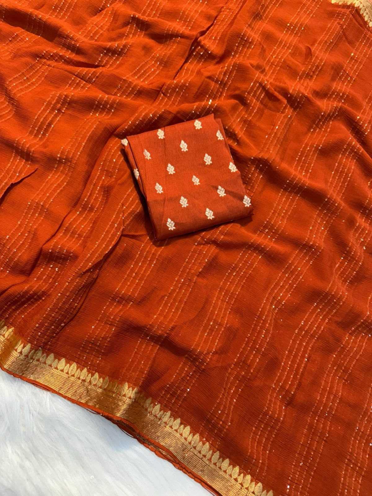 Viscose Georgette Saree