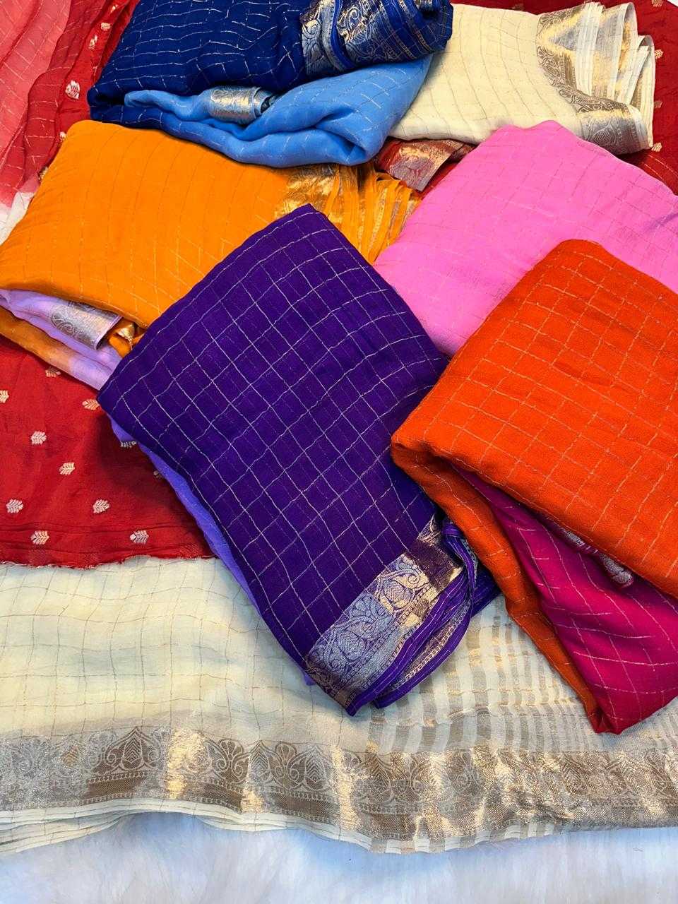 Premium Georgette Saree