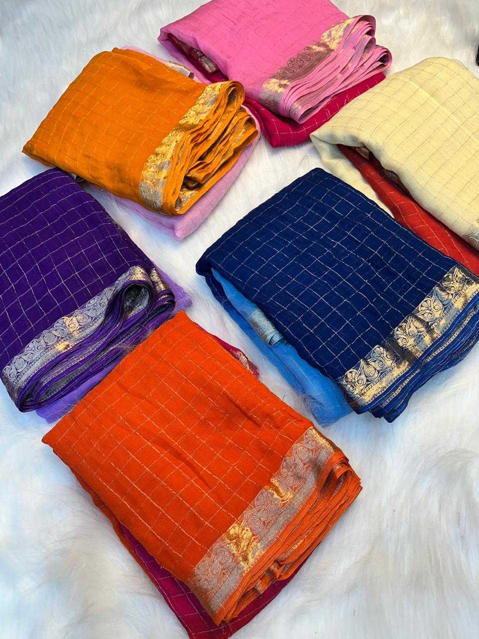 Premium Georgette Saree
