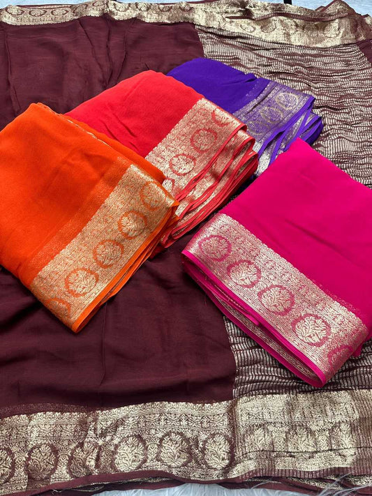 Georgette Saree