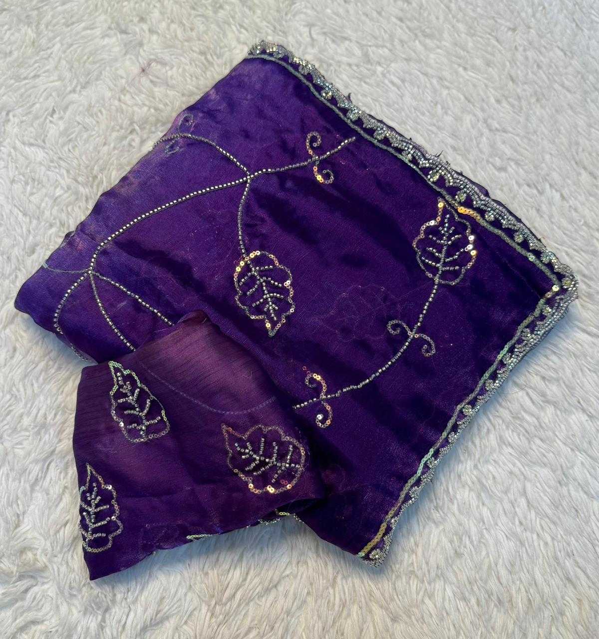Barkha Satin Silk Soft Saree