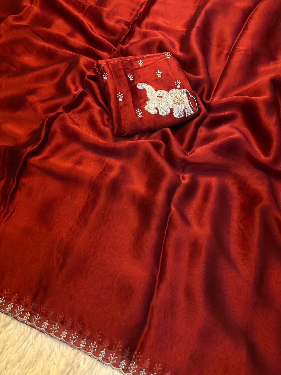 Rangoli Silk Embroidered Saree