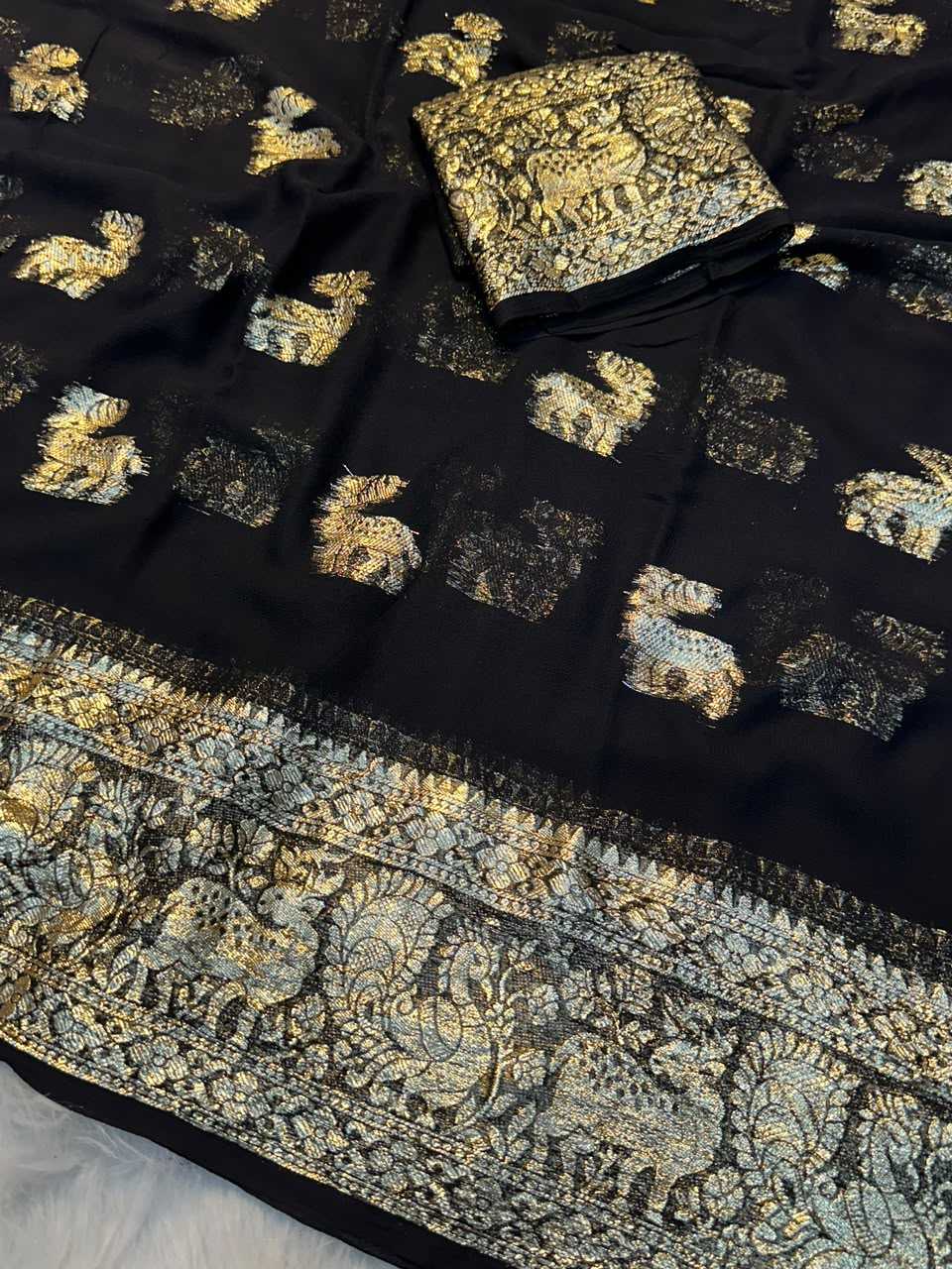 Viscose Party Wear Saree