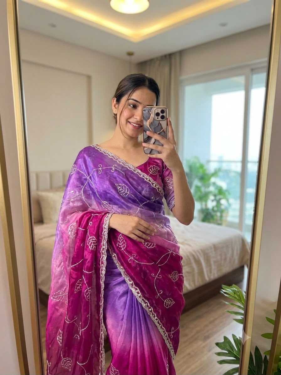Brinda Satin Silk Soft Saree