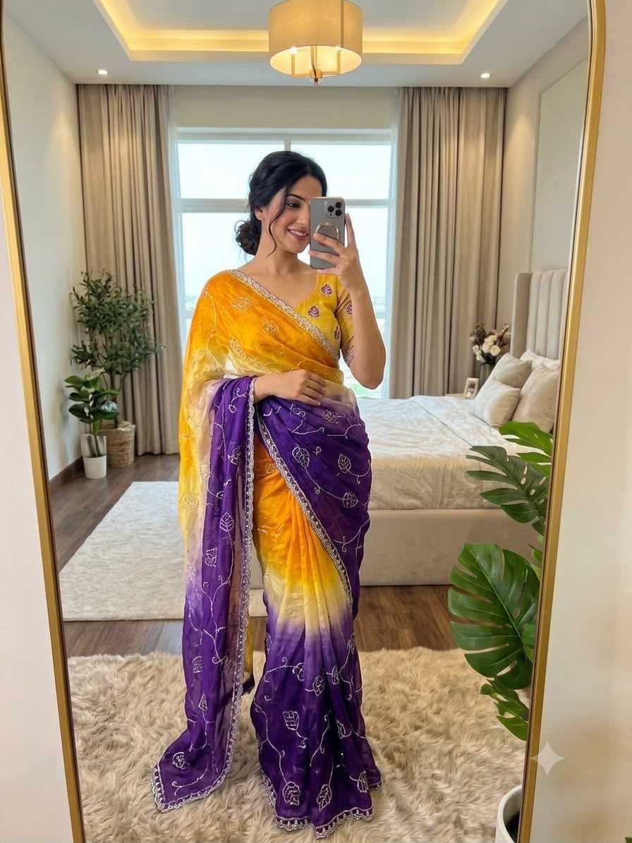 Brinda Satin Silk Soft Saree