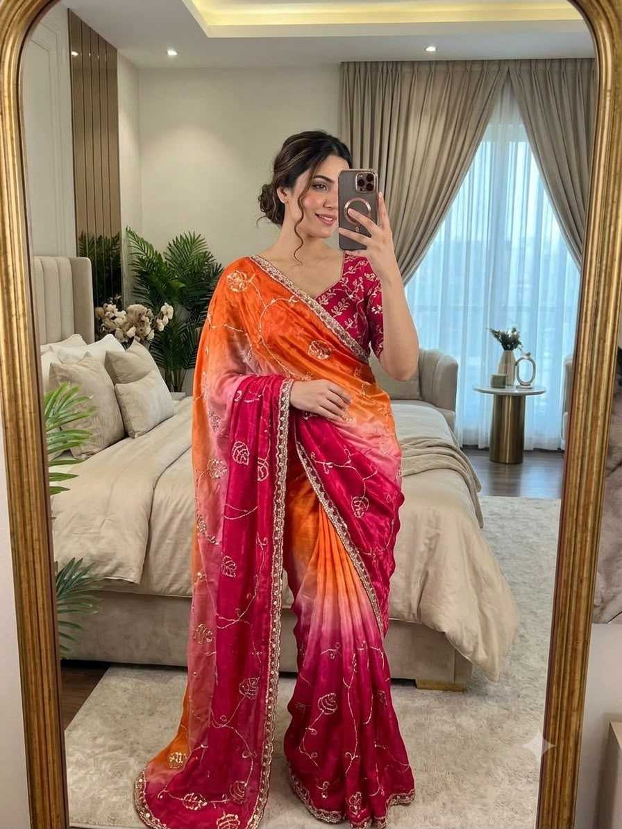 Brinda Satin Silk Soft Saree