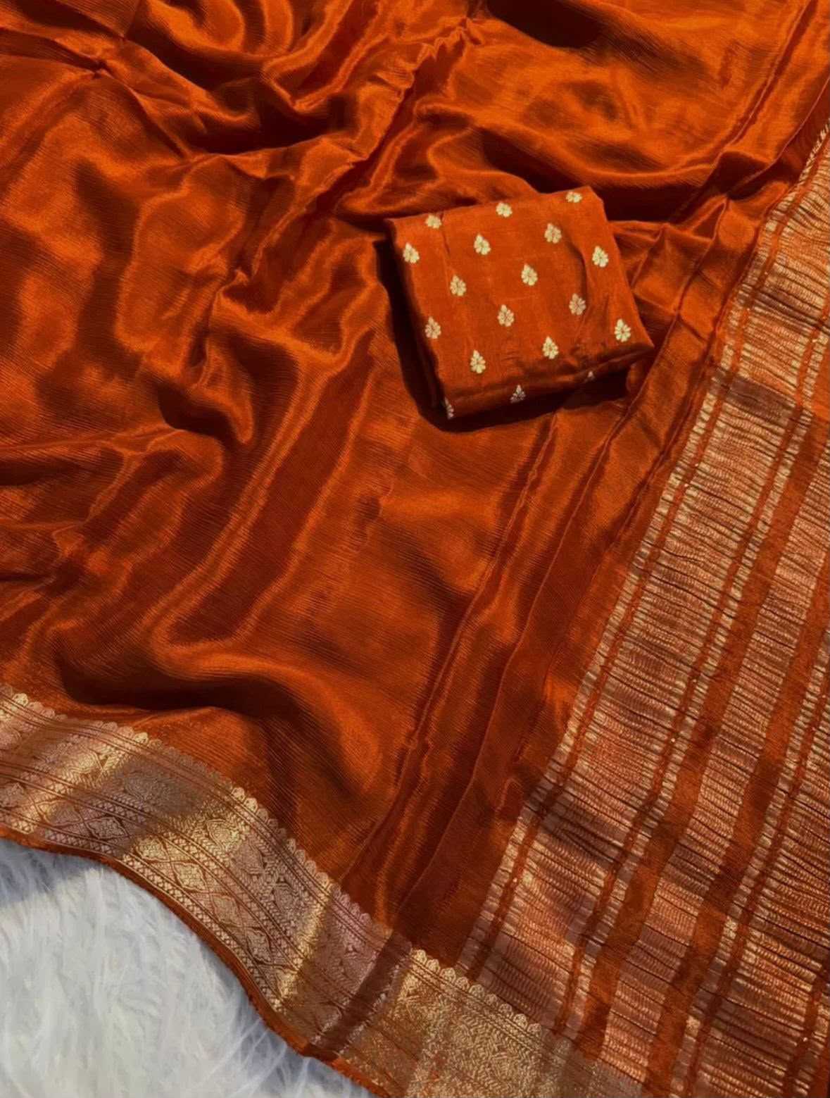 Chinon Designer Saree