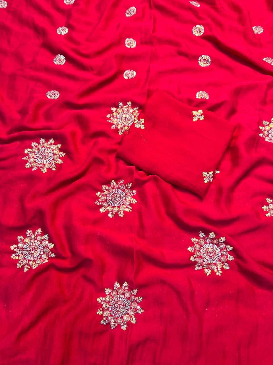 Crush Silk Fancy Saree