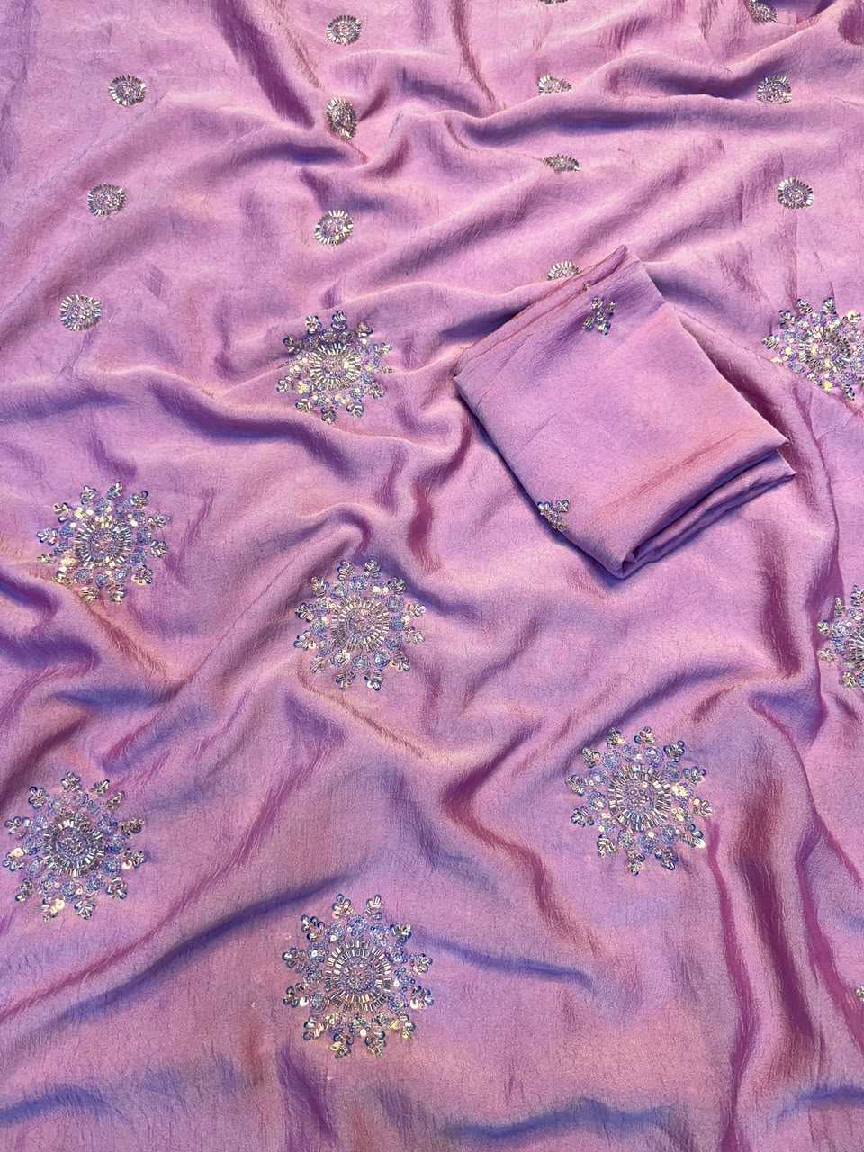 Crush Silk Fancy Saree