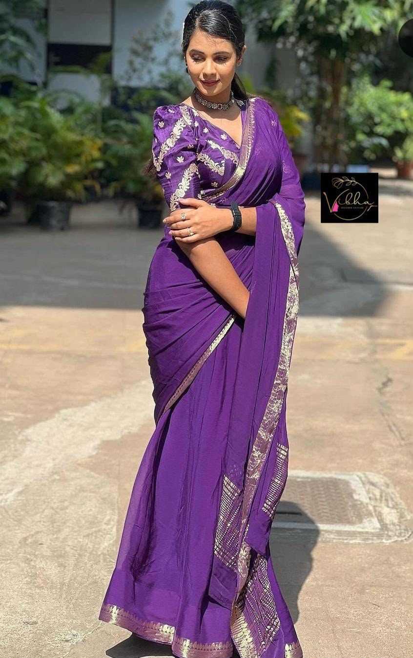 Georgette Designer Saree