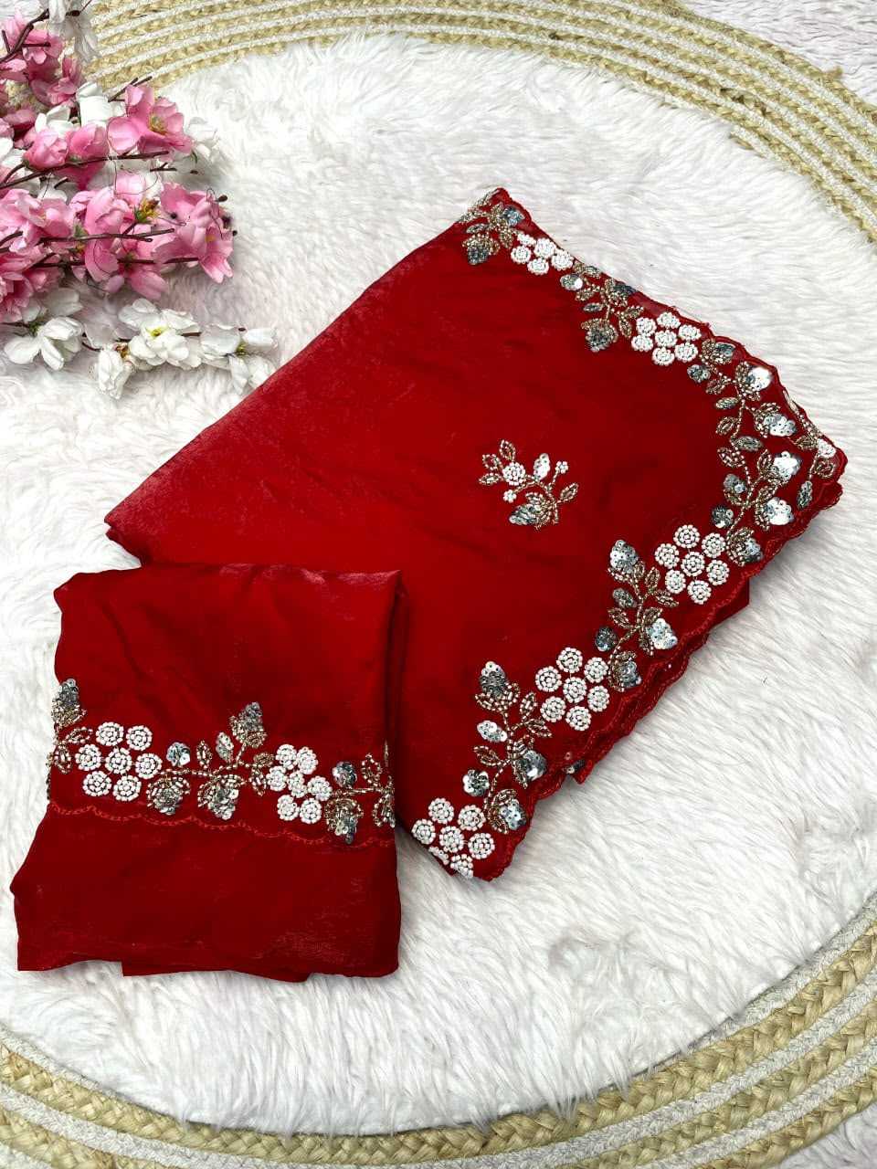 Diya Satin Silk Soft Saree