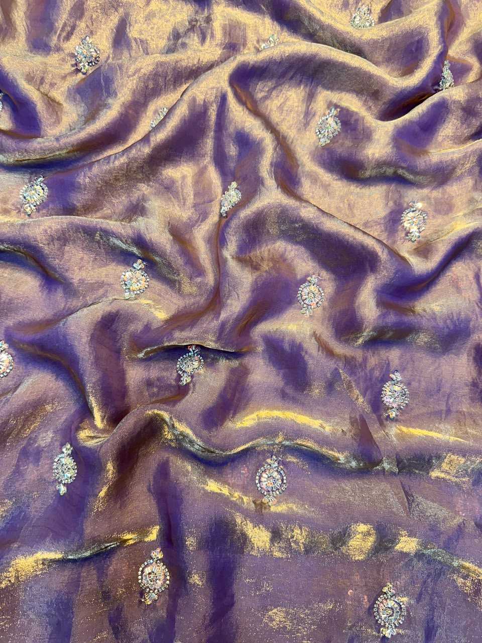 Satin Designer Saree