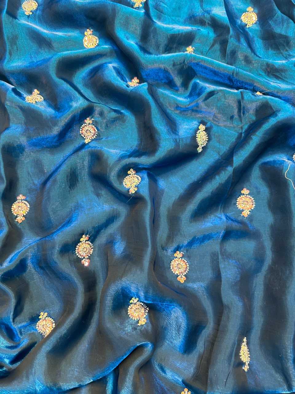 Satin Designer Saree
