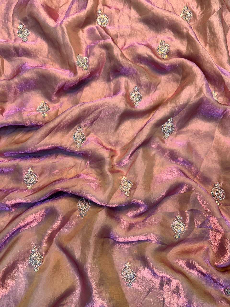 Satin Designer Saree